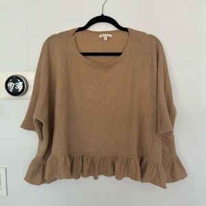 Minnie Rose Ruffled Sweater